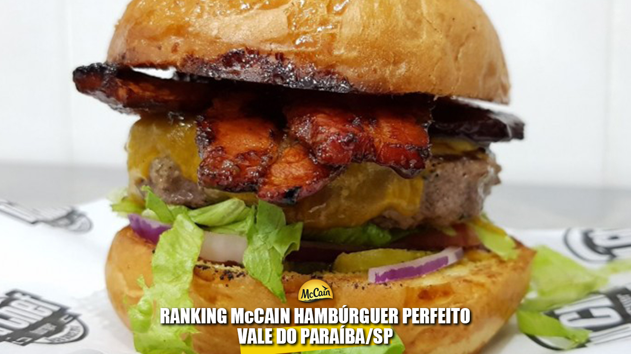 Ranking McCain Hambúrguer Perfeito – Vale do Paraíba/SP