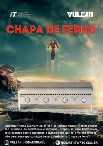 Poster Vulcan - Chapa de Ferro