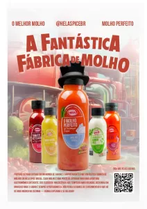 Posters Hela - Fantástica Fábrica de Molho